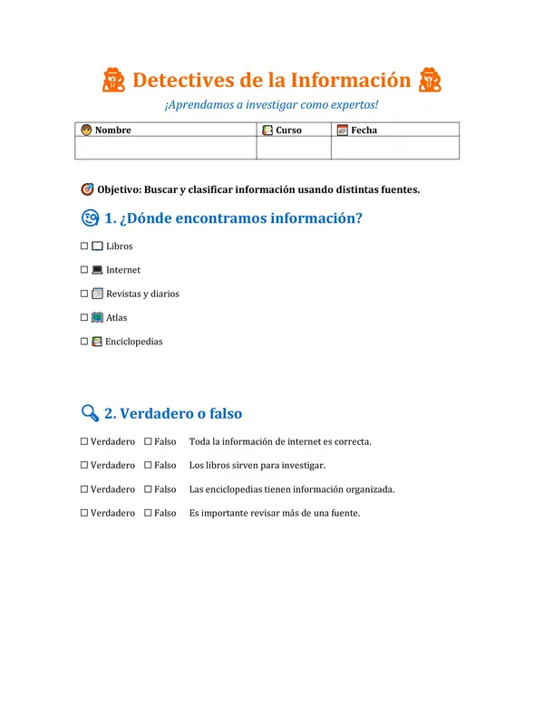 Detectives de la información