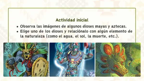 Religión maya y azteca