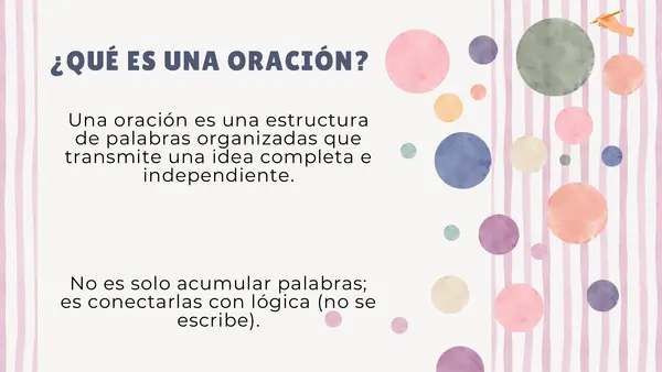 Sujeto y predicado