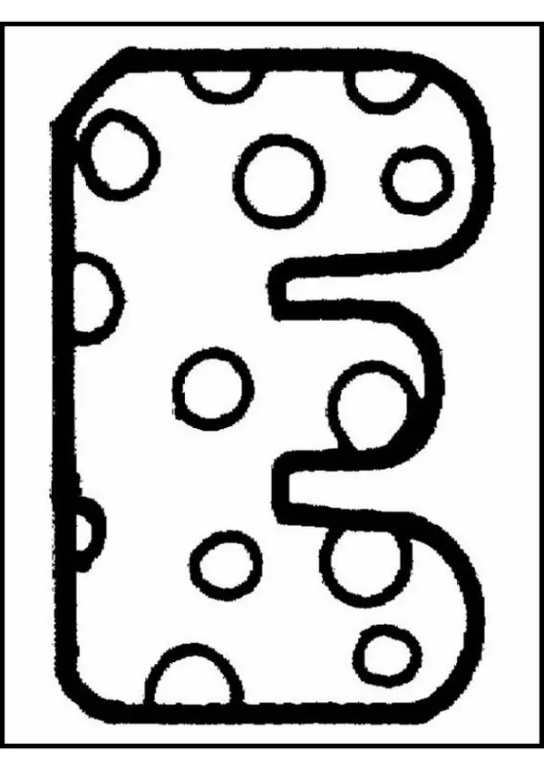 Letras del abecedario en mayúscula. (Para imprimir y colorear)
