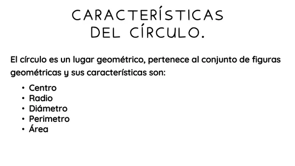 PARTES DE UN CIRCULO