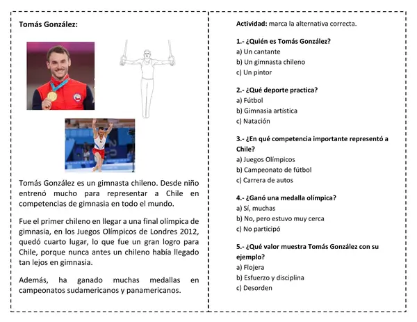 Personajes destacados en la historia de Chile 1° básico