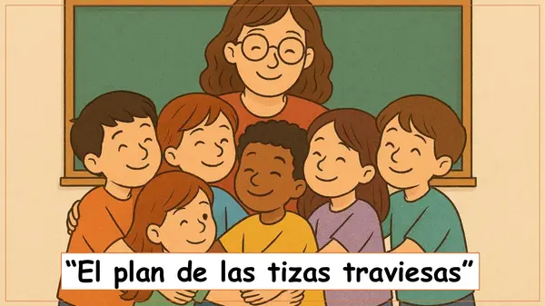 ppt cuento antibulling "El plan de las tizas traviesas"