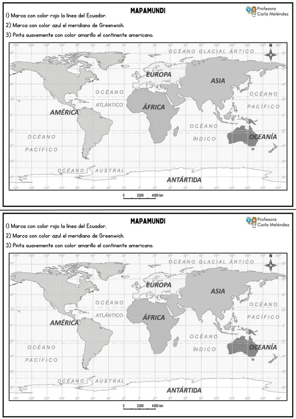 Ubicación de América