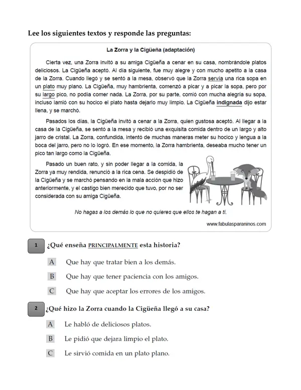 Comprensión lectora