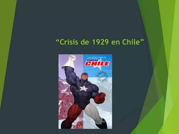 PRESENTACION CRISIS DEL 29 EN CHILE, TERCERO MEDIO, HISTORIA