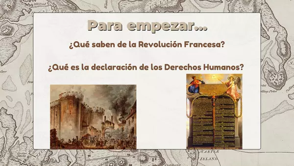 Revolución francesa y declaración de los derechos humanos del ciudadano