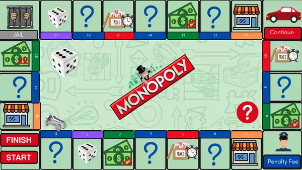 Juego de Monopoly Editable PPT
