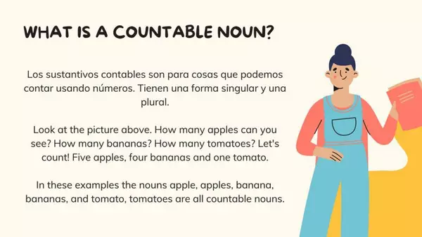 Contable and incontable nouns