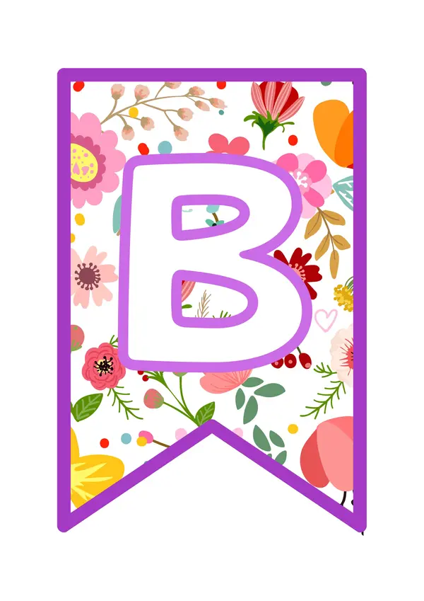 BANDERIN BIENVENIDA PRIMAVERA
