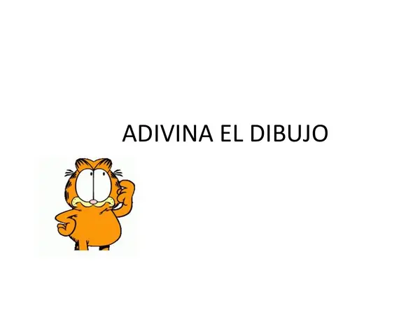 Juego adivina el dibujo 