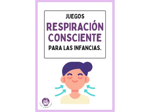 Juegos de respiración consciente para las infancias