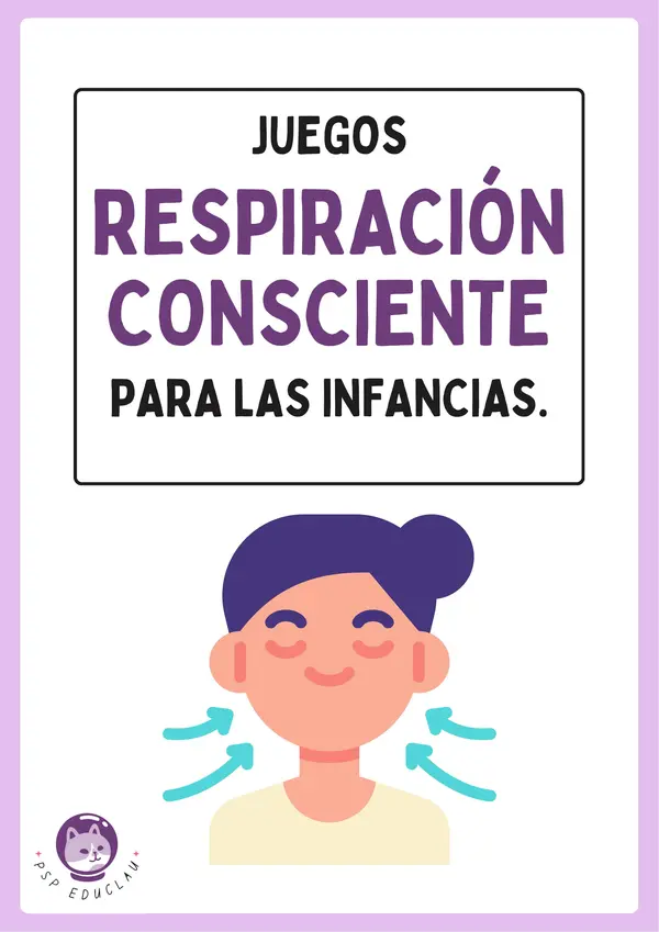 Juegos de respiración consciente para las infancias
