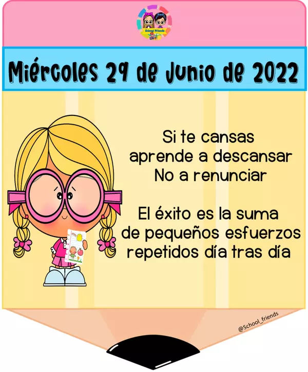 Cartelitos del 27 de Junio al 1 de Julio 