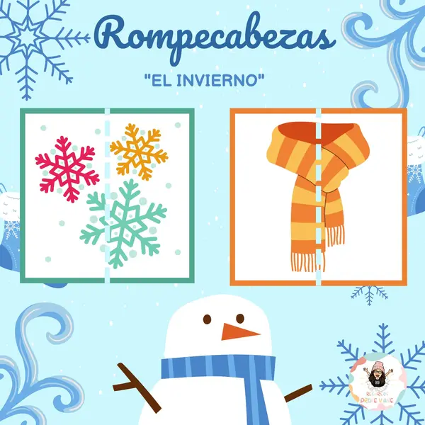Rompecabezas "el invierno"