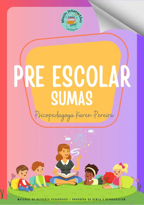 Sumas para preescolar 