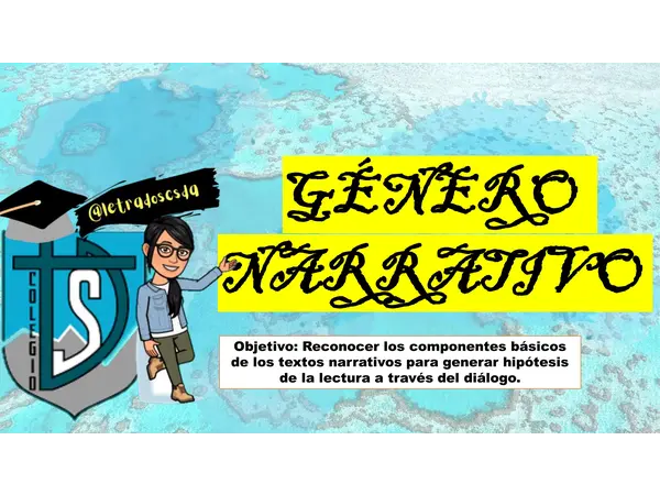 ✨ Presentación PPT: Género Narrativo Completo y Didáctico ✨