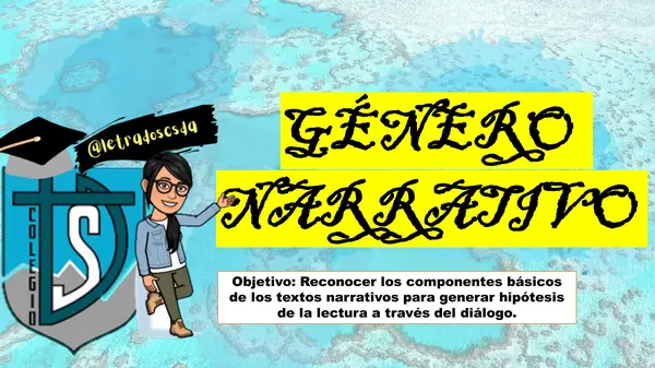 ✨ Presentación PPT: Género Narrativo Completo y Didáctico ✨