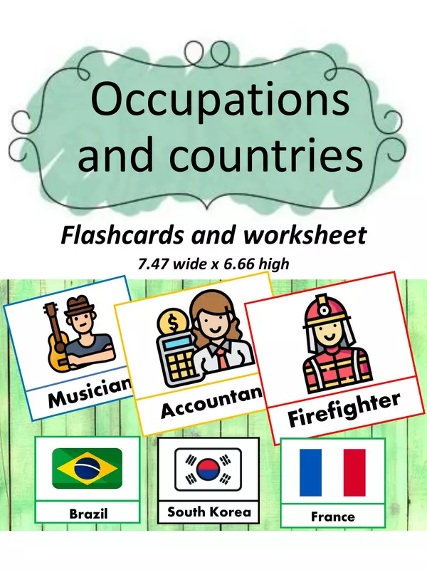 Occupations and countries