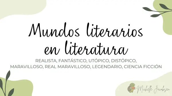 Presentación acerca de literatura (género narrativo)