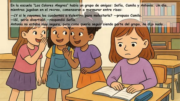 ppt cuento antibulling "El plan de las tizas traviesas"