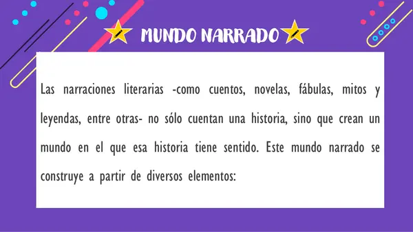 Las experiencias del lector- Narrativa.