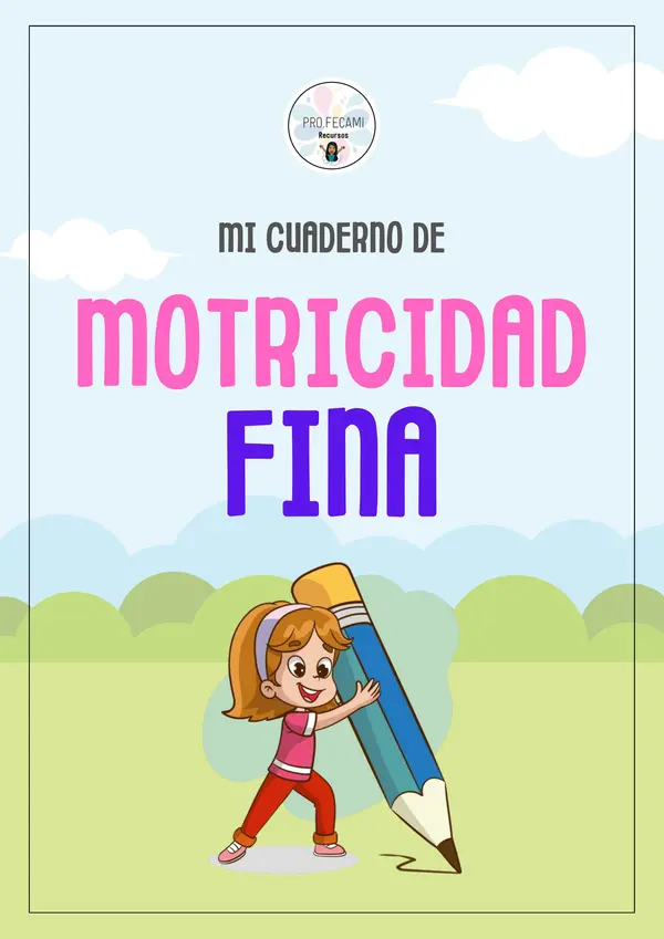 CUADERNILLO DE MOTRICIDAD FINA