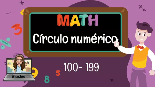 Círculo numérico del 100 -199