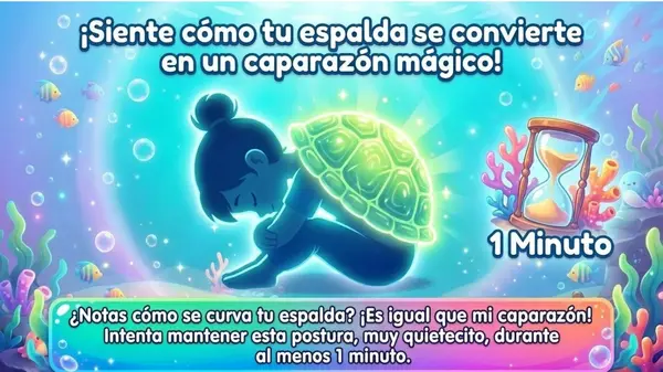 Yoga animales marinos