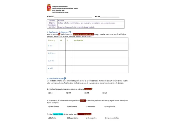 Evaluacion adaptada