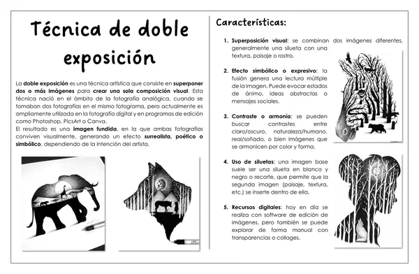ARTES - Técnica de doble exposición