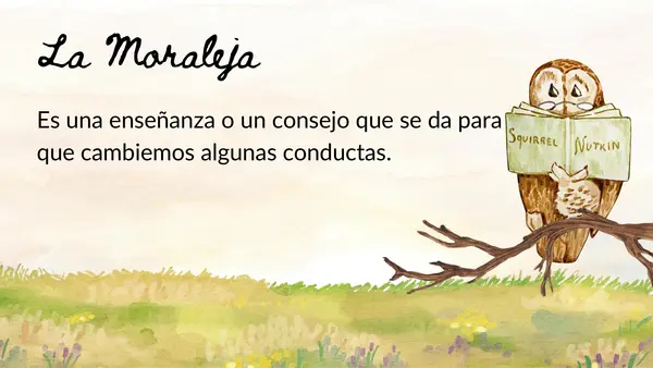 📖 La fábula – PowerPoint explicativo