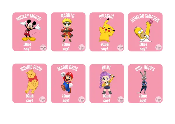 Juego ¿Qué soy? – Tarjetas para adivinar con categorías | Lenguaje y vocabulario