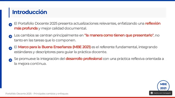 PRESENTACION EVALUACION DOCENTE 2025, CAMBIOS Y ENFOQUES