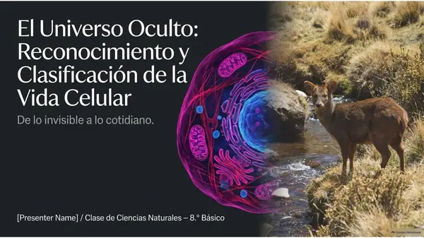 Presentación "Eucarionte y procarionte"