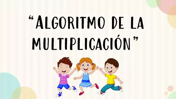 "PPT algoritmo de la multiplicación"