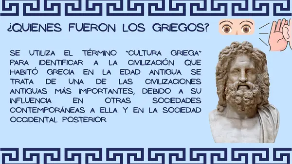UNIDAD 2 HISTORIA TERCERO BÁSICO - LOS GRIEGOS - 16 CLASES