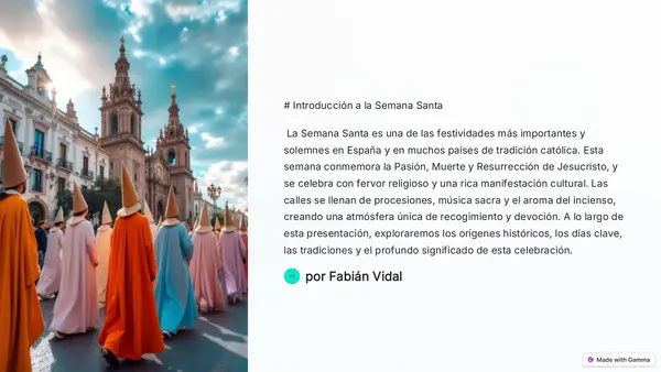 La semana santa