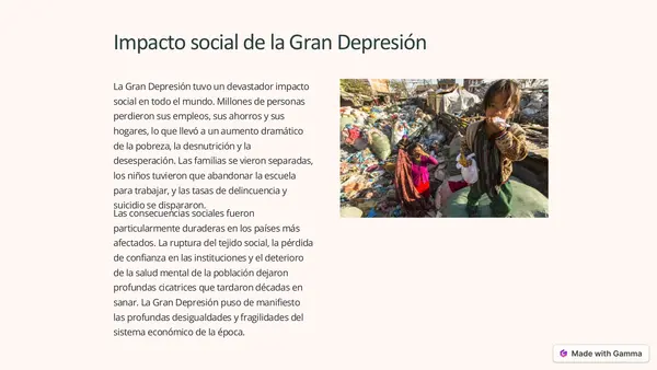 La gran depresión