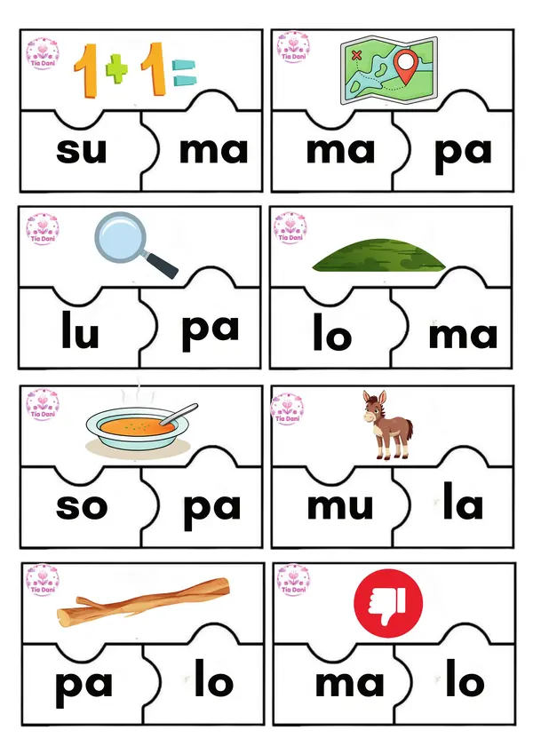 Rompecabezas silábico