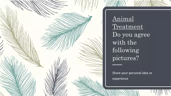 Are you an animal lover?