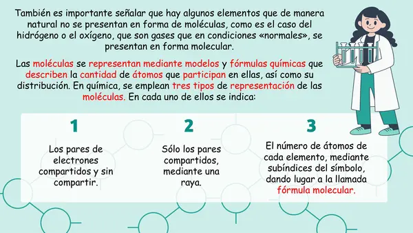 PPT - las moléculas 