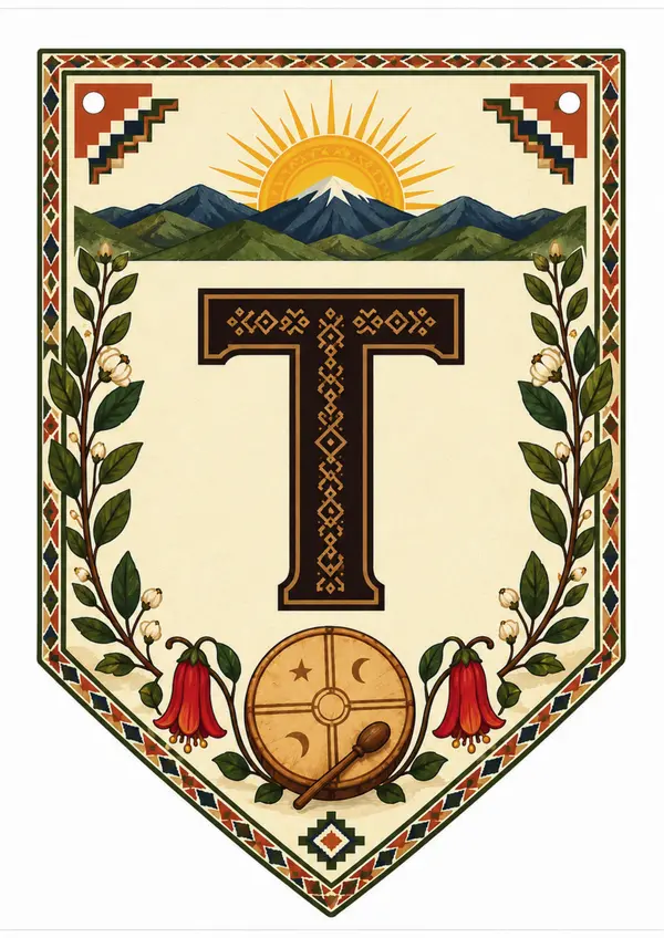 Banderines We Tripantü y Wiñol Tripantü