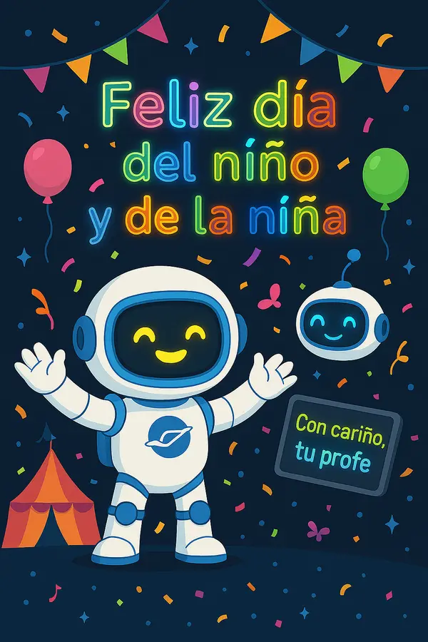 Tarjeta día de la niñez
