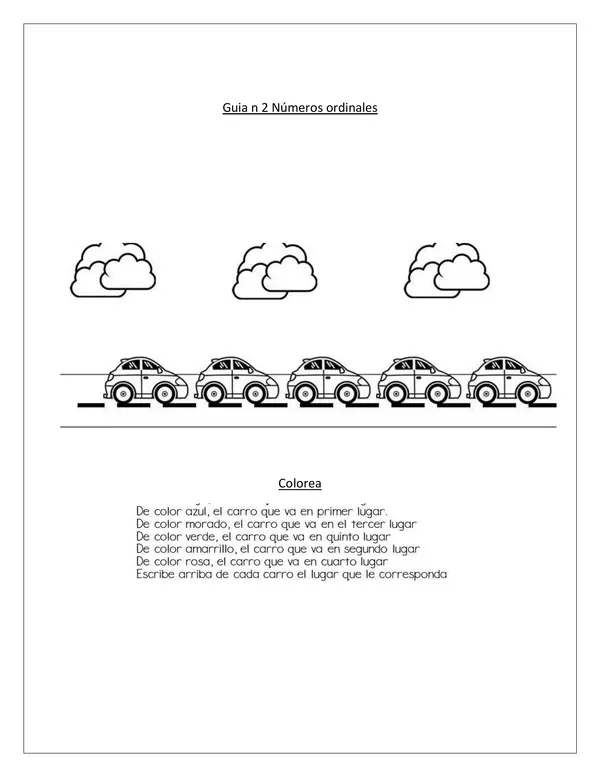 Guia pensamiento matematico prekinder