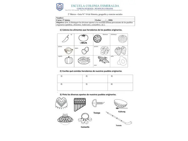Legado de los pueblos originarios