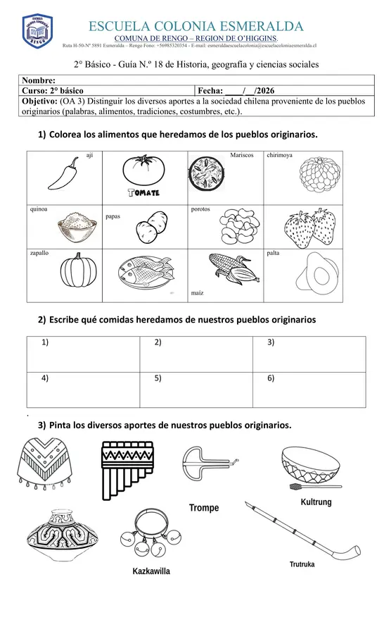Legado de los pueblos originarios