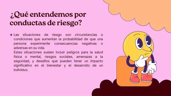 Orientación: Situaciones de Riesgo y Redes de Apoyo