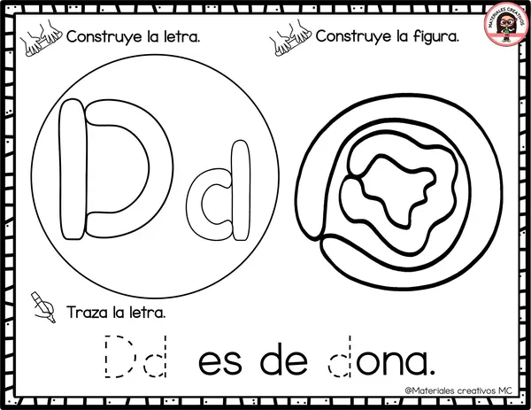 Playdough del Abecedario
