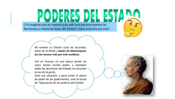 Poderes del Estado